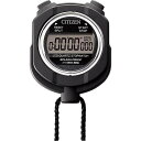 リズム(RHYTHM) シチズン ストップウォッチ デジタル 055 水 に強い防雨タイプ 黒 CITIZEN 8RDA55-002
