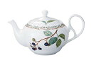 Noritake ノリタケ ティー ポット ( 茶こし付 ) 600cc オーチャードガーデン 電子レンジ対応 ボーンチャイナ T97863/4911