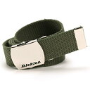 Dickies(ディッキーズ) 32mm幅 GIベルト ガチャベルト 無地 DS0741I (26:モスグリーン)