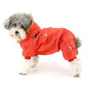 ZUNEA 犬服 秋冬 つなぎ パーカー あたたかい 防寒 ロンパース コート フード付き USA空軍 小型犬 おしゃれ ダウン ジャケット 防水 防風 フリース ペット 猫服 ドッグウェア 雪対策 お散歩 レ