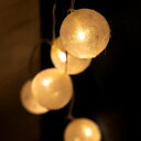 LEDガーランド フロストボール LEDライト ホワイト 5×170 クリスマス ツリー 装飾 デコレーション LED ライト 球 [94300]