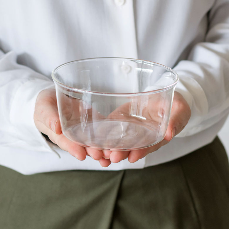 ガラスボウル 耐熱ガラス 径12cm 450ml 電子レンジOK ガラス食器 皿 食器 ガラスカップ デザートカップ サラダボウル ミニカップ [92093] zakka-elements-10005456 生活雑貨のネットショップELEMENTS サンプル画像3