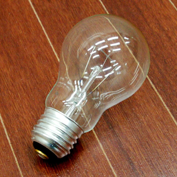 クリヤーランプ 60W 口金 E-26 タイプ 電球 E26 60W 照明 おしゃれ ランプ色 電球のみ 電球 26口金 60W形 照明 ライト おすすめ 照明器具 間接照明 フロアスタンド [rc003]