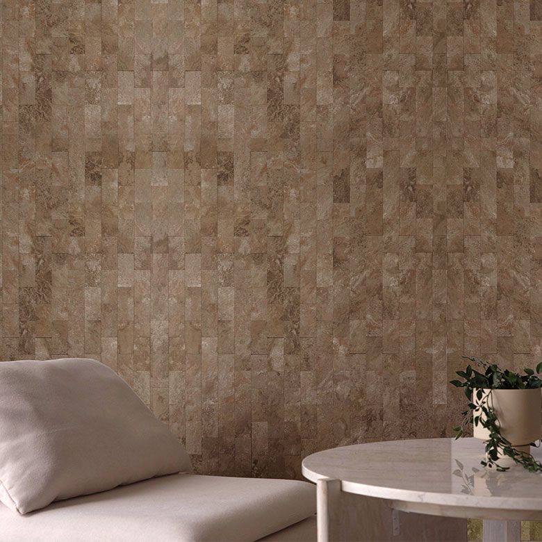 【最大500円クーポン】 タイルシール ストーン調 タイル シール 石目調 3D 防水 DIY リメイクシート おしゃれ 壁紙 貼るだけ シート 約W29.3×D28.8×H0.3 1枚/10枚 エンボス加工 簡単 貼れる 壁紙シール 石目 壁材 インテリア 西海岸インテリア サーフスタイル[67204] 2