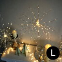 【マラソン期間限定!最大800円オフクーポン!】 LEDライト クリスマス 電飾 LED ガーランド 50cm コッパー シルバー イルミネーション ライト 電...