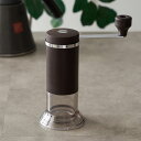 【マラソン期間限定!最大800円オフクーポン!】 コーヒーミル 卓上 ハンドル付き 日本製 100ml 約 W 15.5cm D 8cm H 18.5cm 手動...