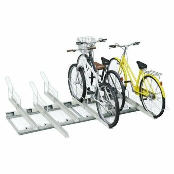 ダイケン　自転車ラック　スライドラック　基準型　SR-S6　6台用　代引き不可のサムネイル