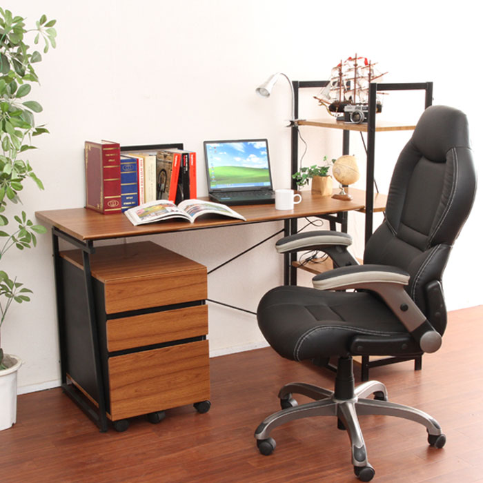 【楽天スーパーSALE10%OFF】ワークデスク デスク パソコンデスク 幅120cm 奥行き60 木製 机 アンティーク おしゃれ 木目 ナチュラル シンプル 北欧