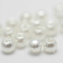 【業務用 300個セット 】穴あき アクリル パール sgy-1290-300p 【外径 3mm】【アイボリー 色】【メール便配送】(手芸用パーツ 手芸 手芸材...