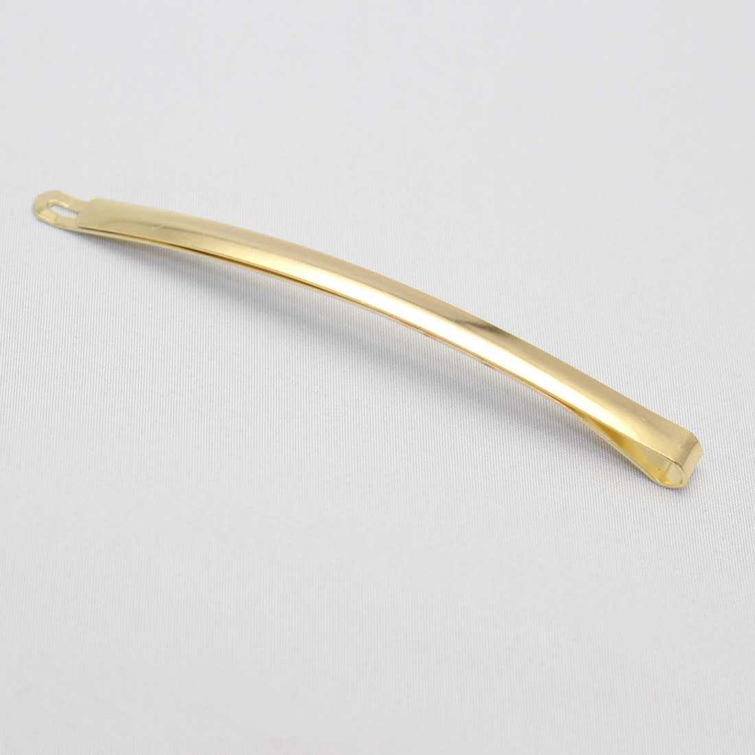 【業務用 20個セット 1個あたり100円（税別）】韓国製 ヘアピン ロングサイズ [金色] [長さ88mm, 幅5.3mm] sgy-740_20p(ヘアピン 手芸 アクセサリー パーツ つまみ細工 ハンドメイド 材料 素材 資材 副資材 金 ゴールド ロング 長い PARIS）