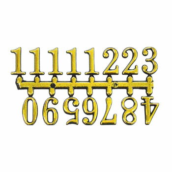 誠時 文字符 アラビア数字 BF-204 文字縦25mm