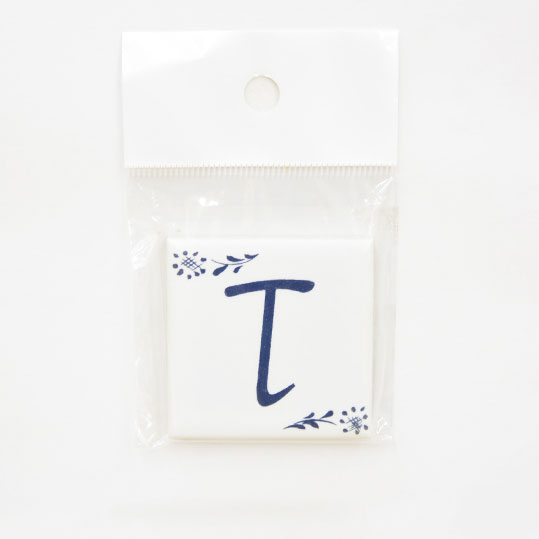 モザイクタイル プチデザインタイル 角 アルファベット PDT-【T】