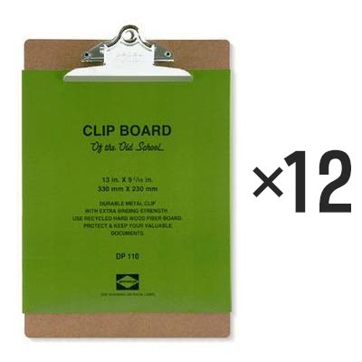 【12個セット】ペンコ クリップボード オールドスクール A4 DP110 クリップホルダー クリップ バインダー おしゃれ かっこいい 文具 タテ 縦 ファイル アメリカ HIGHTIDE ハイタイド
