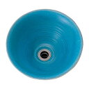 essence 手洗器 手作り手洗鉢 Mサイズ 孔雀青 (ピーコックブルー)