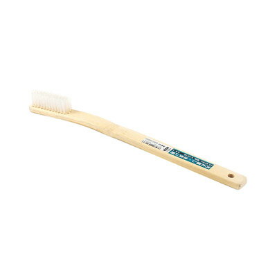 SK11 竹ブラシ ナイロン太 曲柄 No.122