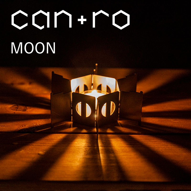 プラスマニア can+ro (キャンロ) MOON キャンプ アウトドア キャンドル ベランピング