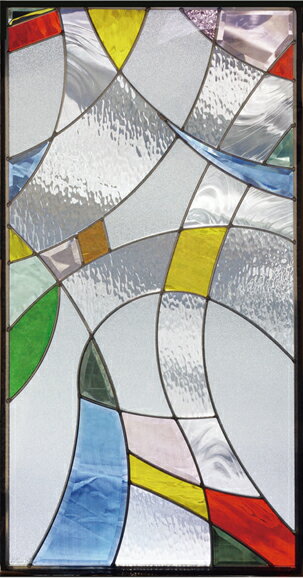 ステンドグラス ピュアグラス SH-A12 【ステンドガラス/ガラス/ランプ/シート/照明/北欧/おしゃれ/アンティーク/取り…