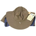 セフティ-3 ガーデン防蚊ハット ブラウン 藤原産業 園芸用品 防虫 ウェア 帽子 顔 頭 首 日焼け予防 防止 ブヨ アブ 虻 ダニ キャンプ 釣り アウトド...