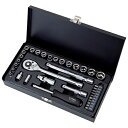 E-Value ソケットレンチセット ESR-2335M 藤原産業 6.35sq. 9.5sq. 工具 セット 家庭用 小学生 初心者 子供 子ども 自転車 修...