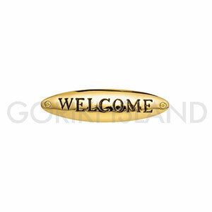 真鍮製 サインプレート WELCOME TD 630116
