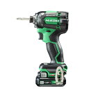 HiKOKI (ハイコーキ) コードレスインパクトドライバ WH12DCA 2LS アグレッシブグリーン 電動工具 日立工機 インパクトドライバー 10.8V