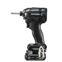 HiKOKI (ハイコーキ) コードレスインパクトドライバ WH12DCA 2LSB ストロングブラック 電動工具 日立工機 インパクトドライバー 10.8V