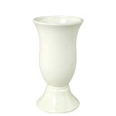 陶器花瓶 シンプルスタンドベース L ホワイト 9.5Φ×H17cm(白) SS189-A-WH【KEI ケー・イー・アイ 4530254003060】