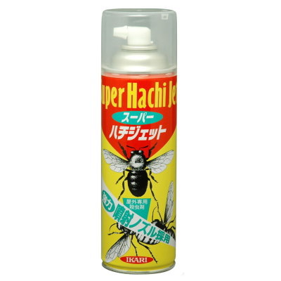 殺虫剤 スーパーハチジェット 480ml【イカリ消毒 駆除 4906015031250】