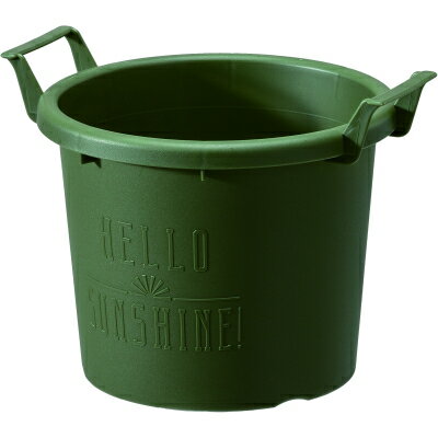 プラ鉢 グロウコンテナ 18型 グリーン【大和プラ販 ヤマトプラスチック鉢 4903266728854】