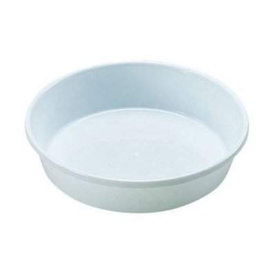 鉢皿 中深皿 6号 ホワイト【リッチ