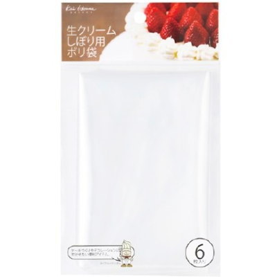 Other - 貝印 生クリームしぼり用ポリ袋 (6枚入) DL6320【調理 製菓 4901601210699】