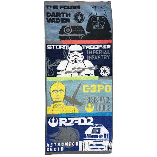 スターウォーズ　フェイスタオル「8ビットスターウォーズ」「スターウォーズメンバーズ」！スポーツタオル・男性・男子・プレゼントにも！！ 贈り物 お祝い かわいい おしゃれ 内祝い おめでとう お返し