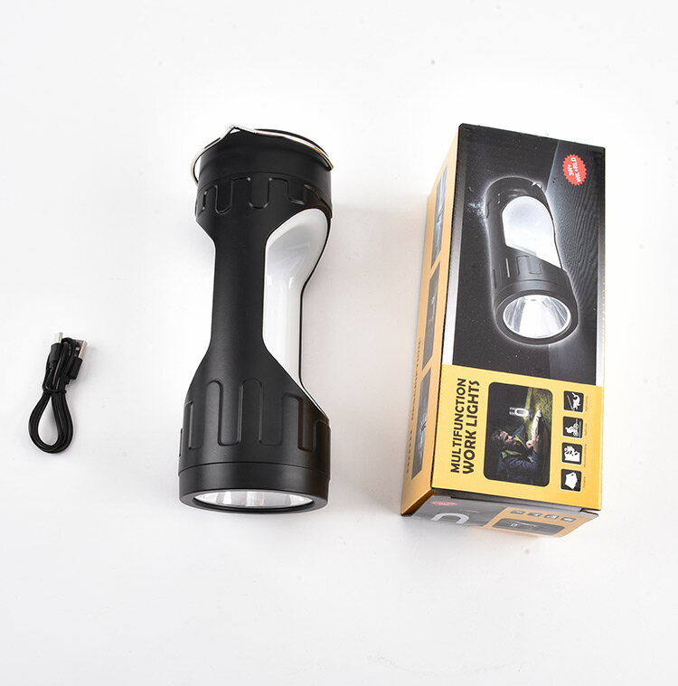 ledライト 懐中電灯 COBライト USB充電式 副ライト付き 停電 防災 地震 3つの点灯モード フック付き 多機能 防水 アウトドア全般