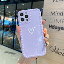  iPhone 12 背面ケース ケース カバー 耐衝撃 ソフトTPU 光沢 くすみカラー 凹凸 シンプル ハート 可愛い おしゃれ