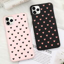 iPhoneSE3 第3世代 iPhoneSE2 第2世代 背面ケース ケース カバー 耐衝撃 ラブ ハート マット シンプル 可愛い おしゃれ ピンク ブラッ...