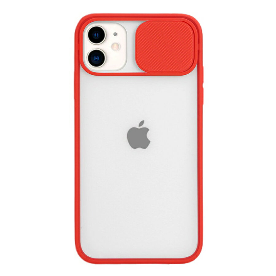  iPhone 12 Pro Max 背面ケース ケース カバー スライドカメラプロテクター 透明 クリア 半透明 マット 耐衝撃 カメラレンズカバー シンプル 可愛い
