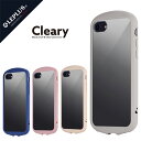 iPhone SE (第3世代) /iPhone SE (第2世代) / iPhone 8 対応 ケース カバー 「Cleary」 背面 クリア 透明 ステッカー アレンジ スリム ラウンド形状 持ちやすい 耐衝撃 ハニカム構造 シンプル おしゃれ 可愛い mst-228-