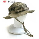 USAタイプ ジャングル ハット 帽子 L A-TAC S リップストップ 綿100% 通気口付 蒸れ軽減 アメリカ軍 ミリタリーウェア (メーカー直送)(4)