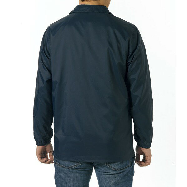 コーチ ジャケット ネイビー XL 撥水加工 防風加工 裏地起毛付き 蒸れ対策 防寒着 上着 アウター スポーツ 運動 (メーカー直送)