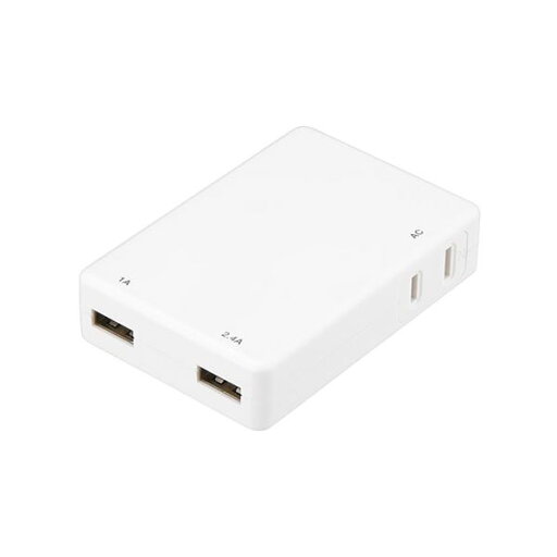 YAZAWA 1AC2USB 3.4A ホワイト H63002UWH (メーカー直送) YAZAWA 1AC2USB 3.4A ホワイト H63002UWH (メーカー直送)