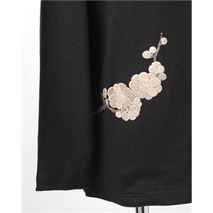 語れる立体和柄ロンT 驚愕の10柄！(NP) 　S-2038／鷹梅 XL (メーカー直送)