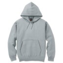 裏起毛 プル パーカー XXLサイズ ヘザーグレー 12.5oz ヘビーウェイト 綿混 コットン混 保温力抜群 男女兼用 プルオーバー (メーカー直送)(4)