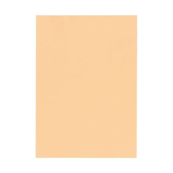 北越コーポレーション 紀州の色上質A4T目 薄口 びわ 1箱(4000枚:500枚×8冊) (メーカー直送)