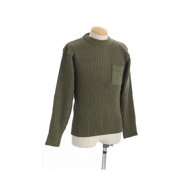 楽天ZAKKA-TOWN米軍 タイプ コマンド セーター XLサイズ オリーブ アクリル ポケット付 アメリカ軍 レプリカ ミリタリーウェア 軍モノ （メーカー直送）