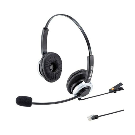 サンワサプライ 電話用ヘッドセット(両耳タイプ) MM-HSRJ01 1個 (メーカー直送) サンワサプライ 電話用ヘッドセット(両耳タイプ) MM-HSRJ01 1個 (メーカー直送)