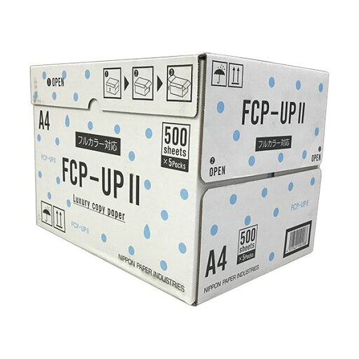 (まとめ) 日本製紙 FCP-UPII A4FCP-UP2-A4 1箱(2500枚:500枚×5冊) 【×5セット】 (メーカー直送) (まとめ) 日本製紙 FCP-UPII A4FCP-UP2-A4 1箱(2500枚:500枚×5冊) 【×5セット】 (メーカー直送)