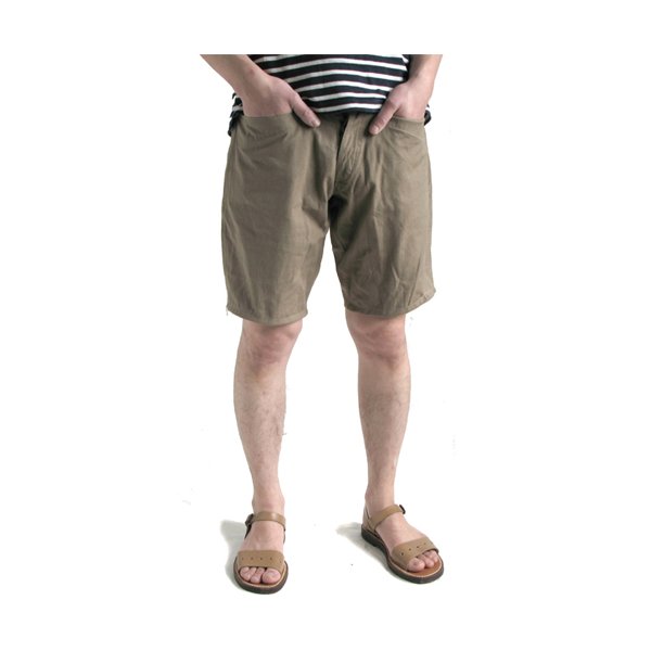 ベルギー軍 1952 S ショートパンツ 復刻番 サイズ3 カーキ 綿100％ ストーンウォッシュ加工 ミリタリーパンツ ショーツ (メーカー直送)