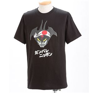 むかしむかし アニメコラボ!サッカーW杯日本代表応援Tシャツ 【10番 デビルマン】 ブラック S (メーカー直送)