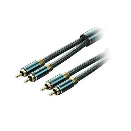VENTION 2RCA Male to 2RCA Male オーディオケーブル Green 0.5m グリーン BC-0774(メーカー直送) VENTION 2RCA Male to 2RCA Male オーディオケーブル Green 0.5m グリーン BC-0774(メーカー直送)
