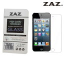 【処分特価】 ZAZ iPod touch 5/6/7 (第5世代 / 第6世代 / 第7世代) 共通 対応 ガラスフィルム 硬度9H 厚さ0.26mm 強化ガ...